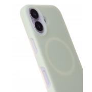 Чехол Liquid Silicone Full с поддержкой MagSafe для iPhone 17 mint