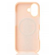Чехол Liquid Silicone Full с поддержкой MagSafe для iPhone 17 orange