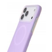 Чехол Liquid Silicone Full с поддержкой MagSafe для iPhone 17 Pro violet
