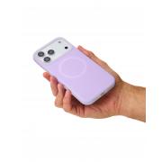 Чехол Liquid Silicone Full с поддержкой MagSafe для iPhone 17 Pro Max violet