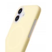Чехол Liquid Silicone Full с поддержкой MagSafe для iPhone 17 sunglow