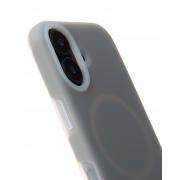 Чехол Liquid Silicone Full с поддержкой MagSafe для iPhone 17 stone gray