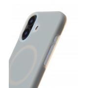 Чехол Liquid Silicone Full с поддержкой MagSafe для iPhone 17 stone gray