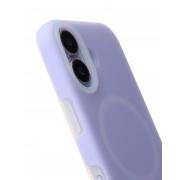 Чехол Liquid Silicone Full с поддержкой MagSafe для iPhone 17 violet