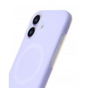 Чехол Liquid Silicone Full с поддержкой MagSafe для iPhone 17 violet