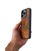 Чехол SNAKE для iPhone 15 Pro синий