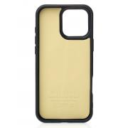 Чехол MagSafe Beats Case Leather Textured для iPhone 16 Pro Max black