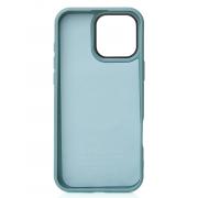 Чехол MagSafe Beats Case Leather Textured для iPhone 16 Pro Max wave blue