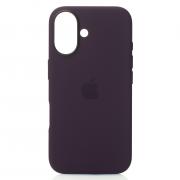 Силиконовый чехол OrigCase "Colors" with MagSafe для iPhone 16 Plum