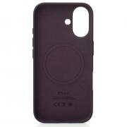 Силиконовый чехол OrigCase "Colors" with MagSafe для iPhone 16 Plum