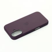 Силиконовый чехол OrigCase "Colors" with MagSafe для iPhone 16 Plum