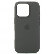 Силиконовый чехол OrigCase "Colors" with MagSafe для iPhone 16 Pro Stone Gray