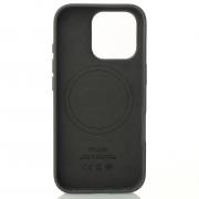 Силиконовый чехол OrigCase "Colors" with MagSafe для iPhone 16 Pro Stone Gray