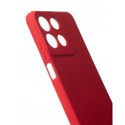 Силиконовый чехол SOFT Silicone Case для Motorola G15 Power (без лого) красный