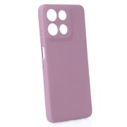 Силиконовый чехол SOFT Silicone Case для Motorola G56 (без лого) лаванда