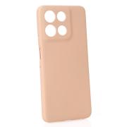 Силиконовый чехол SOFT Silicone Case для Motorola G56 (без лого) пудра