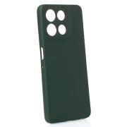 Силиконовый чехол SOFT Silicone Case для Motorola G56 (без лого) темно-зеленый