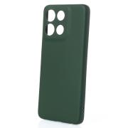 Силиконовый чехол SOFT Silicone Case для Motorola G56 (без лого) темно-зеленый
