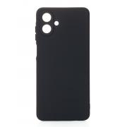 Силиконовый чехол SOFT Silicone Case для Samsung A07 (без лого) черный