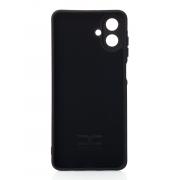 Силиконовый чехол SOFT Silicone Case для Samsung A07 (без лого) черный