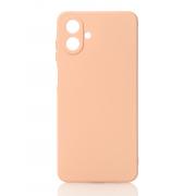 Силиконовый чехол SOFT Silicone Case для Samsung A07 (без лого) пудра