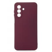 Силиконовый чехол SOFT Silicone Case для Samsung A17 (без лого) бордовый