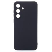 Силиконовый чехол SOFT Silicone Case для Samsung S25 FE (без лого) черный