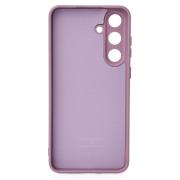 Силиконовый чехол SOFT Silicone Case для Samsung S25 FE (без лого) лаванда