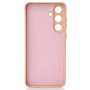 Силиконовый чехол SOFT Silicone Case для Samsung S25 FE (без лого) пудра
