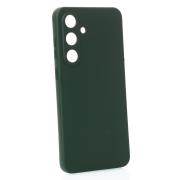 Силиконовый чехол SOFT Silicone Case для Samsung S25 FE (без лого) темно-зеленый