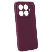 Силиконовый чехол SOFT Silicone Case для Xiaomi 15T (без лого) бордовый