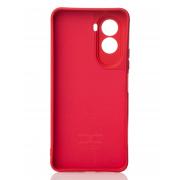 Силиконовый чехол SOFT Silicone Case для Xiaomi Poco M7 4G (без лого) красный