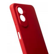 Силиконовый чехол SOFT Silicone Case для Xiaomi Poco M7 4G (без лого) красный