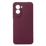 Силиконовый чехол SOFT Silicone Case для Xiaomi Poco M7 Plus 4G (без лого) бордовый