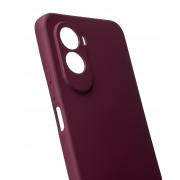 Силиконовый чехол SOFT Silicone Case для Xiaomi Poco M7 Plus 4G (без лого) бордовый