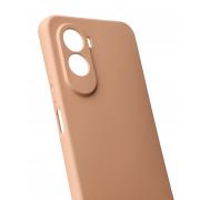 Силиконовый чехол SOFT Silicone Case для Xiaomi Poco M7 Plus 4G (без лого) пудра