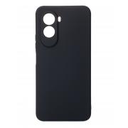 Силиконовый чехол SOFT Silicone Case для Xiaomi Poco M7 Plus 4G (без лого) черный