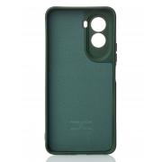 Силиконовый чехол SOFT Silicone Case для Xiaomi Poco M7 Plus 4G (без лого) темно-зеленый