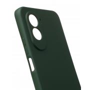 Силиконовый чехол SOFT Silicone Case для Xiaomi Poco M7 Plus 4G (без лого) темно-зеленый