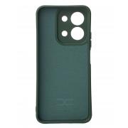 Силиконовый чехол SOFT Silicone Case для Xiaomi Redmi 15C (171 mm) (без лого) темно-зеленый