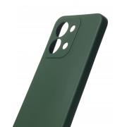 Силиконовый чехол SOFT Silicone Case для Xiaomi Redmi 15C (171 mm) (без лого) темно-зеленый