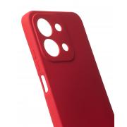 Силиконовый чехол SOFT Silicone Case для Xiaomi Redmi 15C (171 mm) (без лого) красный