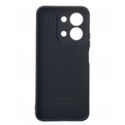 Силиконовый чехол SOFT Silicone Case для Xiaomi Redmi 15C (173 mm) (без лого) черный
