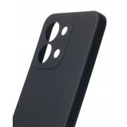 Силиконовый чехол SOFT Silicone Case для Xiaomi Redmi 15C (173 mm) (без лого) черный