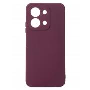 Силиконовый чехол SOFT Silicone Case для Xiaomi Redmi 15C (173 mm) (без лого) бордовый