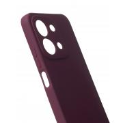 Силиконовый чехол SOFT Silicone Case для Xiaomi Redmi 15C (173 mm) (без лого) бордовый