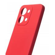 Силиконовый чехол SOFT Silicone Case для Xiaomi Redmi 15C (173 mm) (без лого) красный