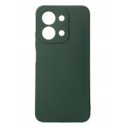 Силиконовый чехол SOFT Silicone Case для Xiaomi Redmi 15C (173 mm) (без лого) темно-зеленый