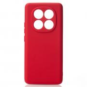 Силиконовый чехол SOFT Silicone Case для Xiaomi Redmi Note 14 Pro 4G (без лого) красный