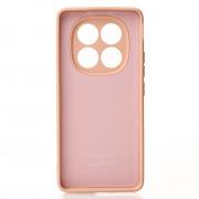 Силиконовый чехол SOFT Silicone Case для Xiaomi Redmi Note 14 Pro 4G (без лого) пудра